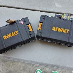 DeWalt Tough System Tool Box.  Set Of 2. Brand NEW With Tags