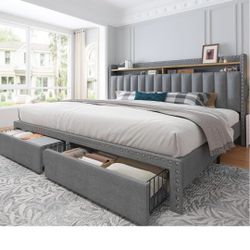 King Size Bed Frame New In Box