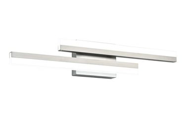 Presde Modern 24in LED Bathroom Light Brushed Nickel Dimmable Open Box New 