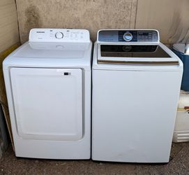 Washer and dryer set Samsung Aquajet Vrt high Efficiency