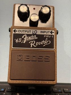 Boss 63 fender reverb model FRV-1