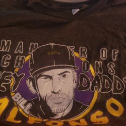 Wrestling T-shirt manager of champions Bill Alfonso