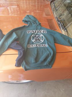 Used Kaiser Highschool Baseball Hoodies