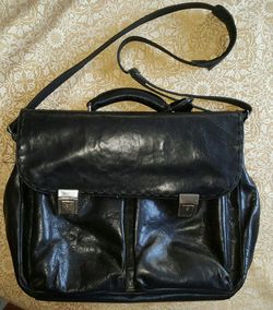 Leather Briefcase / Computer Bag