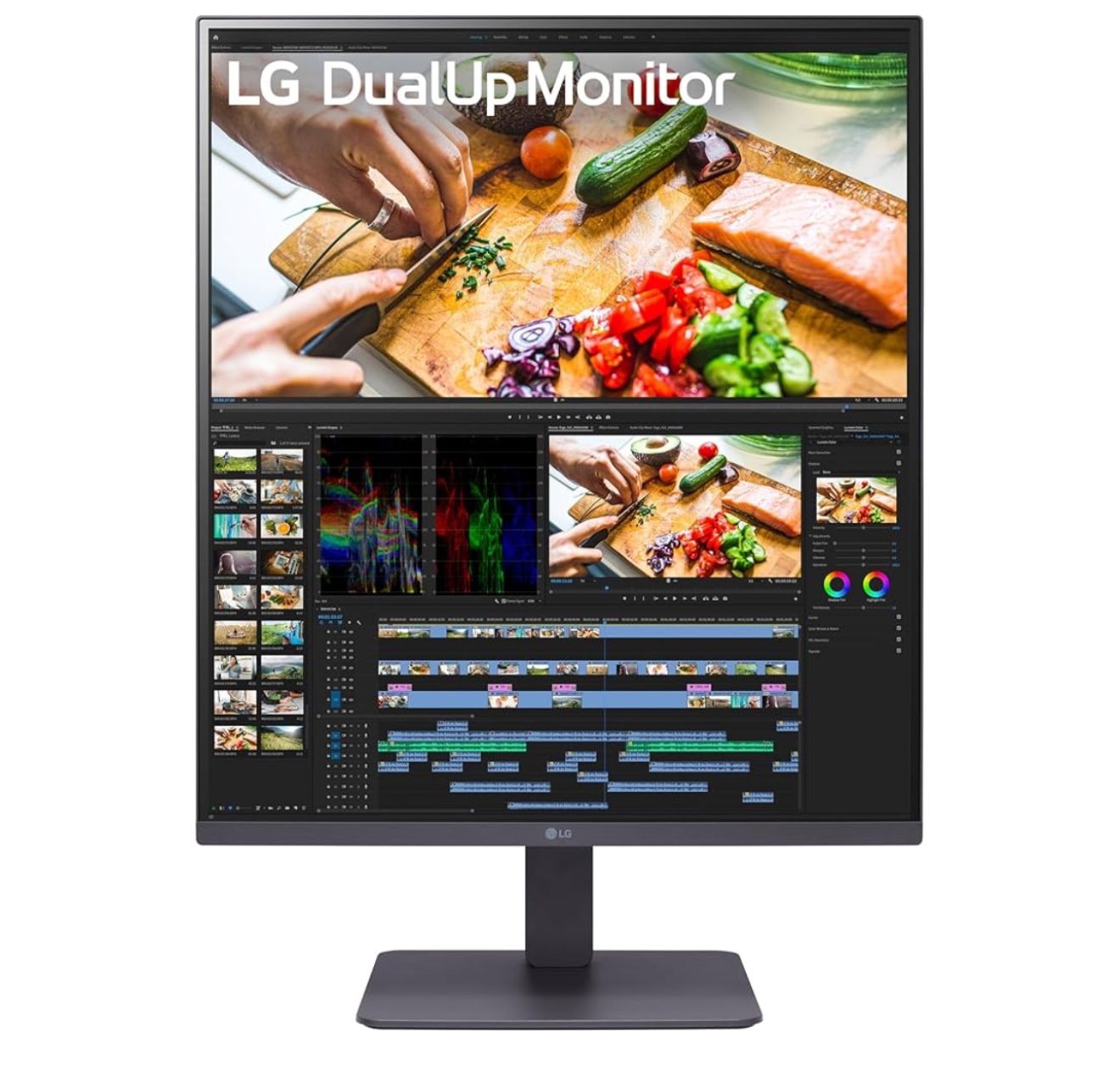 LG DualUp 28” Monitor - HDR10 - New