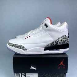 Air jordan 3s WHITE CEMENT   more colors available