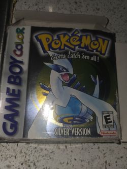Pokémon Silver Version Game Boy Color