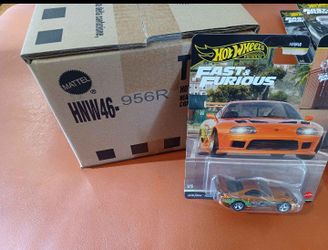 Case of 10 cars Hot Wheels Fast & Furious  R Case