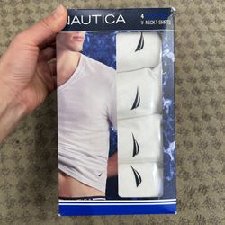 NWT Náutica men’s crew neck tshirt 4 pack size M