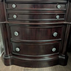 King Bedroom Set All Solid Wood