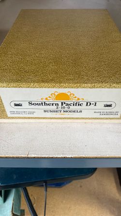 BRASS SUNSET MODELS SOUTHERN PACIFIC 2-10-0 HO SCALE