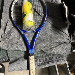 Tennis Racket And Balls 