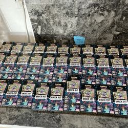 Lot 78 2023 Knockout Collection *78 Silver Tempest & 78 Astral Radiance Packs