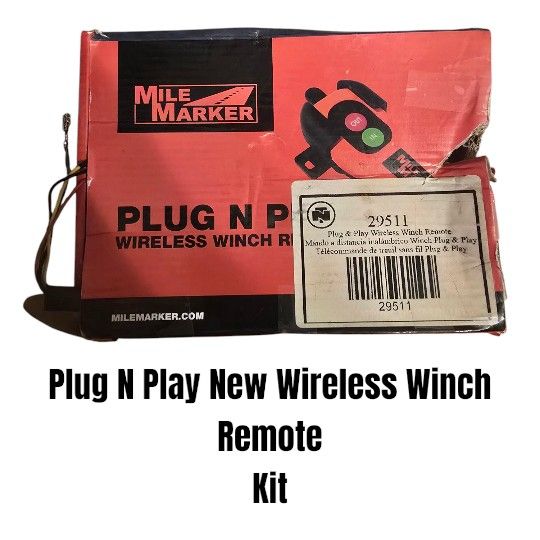 NEE Universal Plug & Play Wireless Winch Remote, Weather Proof- SEE DESCRIPTION!