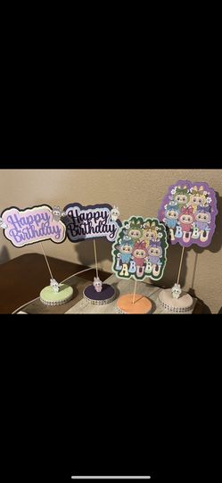 Labubu Birthday Decorations 