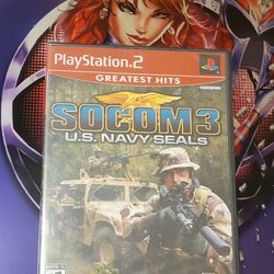 SOCOM 3: U.S. Navy Seals   (PlayStation 2)   Greatest Hits 🏜🐍🏜