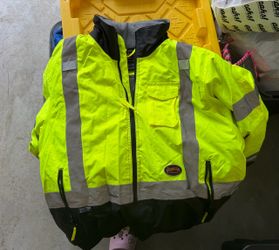Thermal lined safety jacket