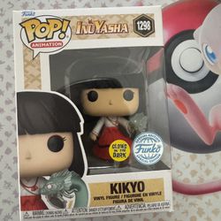 Inuyasha Kikyo #1298 Funko Pop (Glow In The Dark Special Edition)