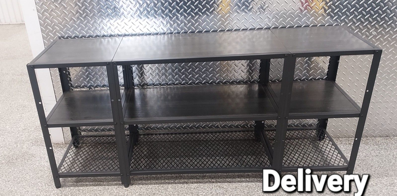 Long TV Stand Or Christmas Display Stand Or Display Stand Under Your Wall Mount TV 