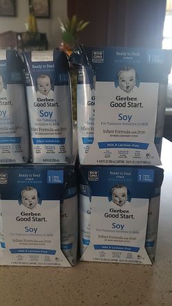 Ready to feed Gerber soy