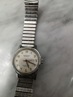 Vintage 1950 Men's Watch Works Beautiful Wind Up