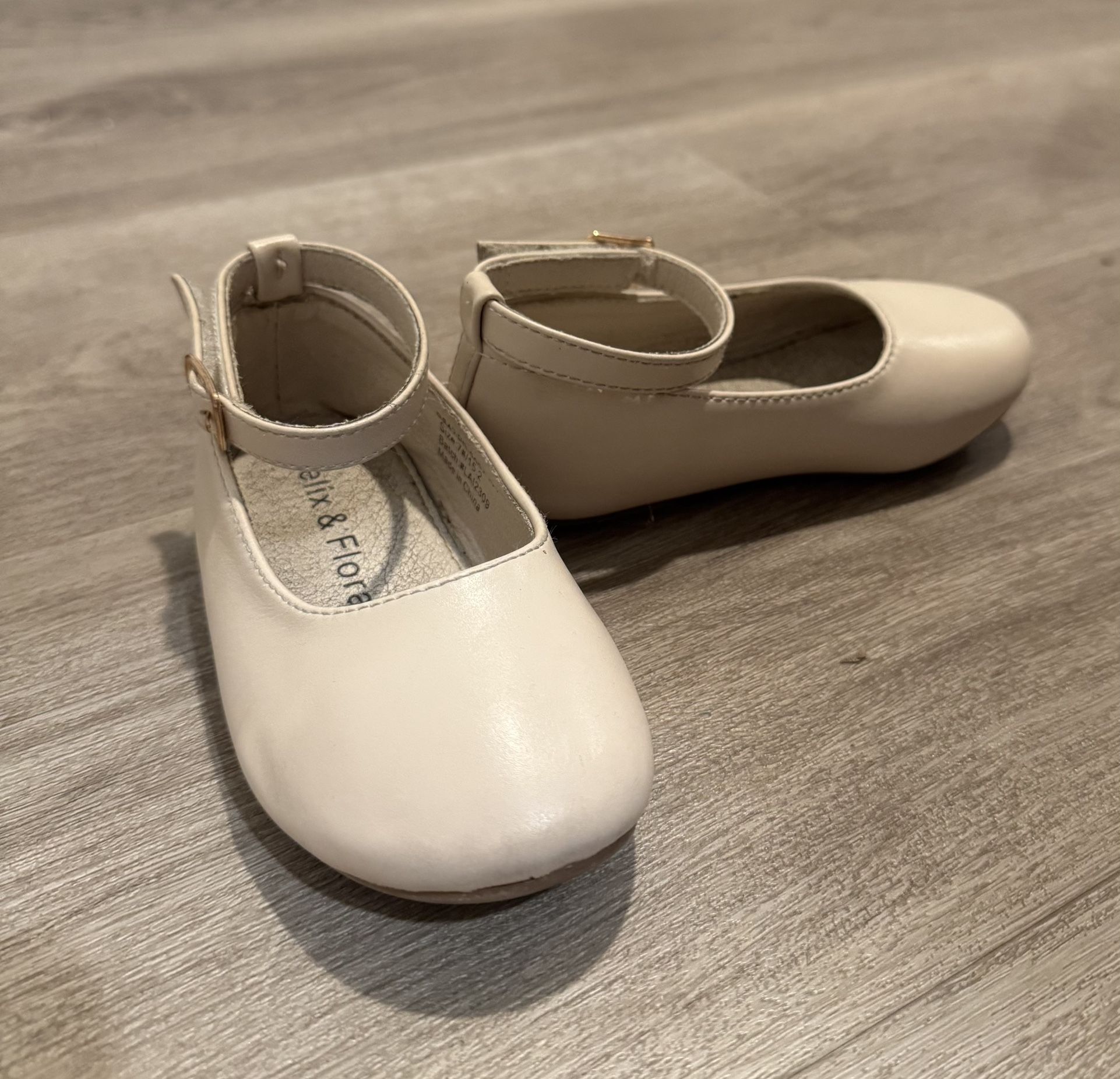 Toddler Blush Pink Flats Size 7