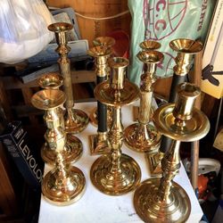Vintage Candle Holders 