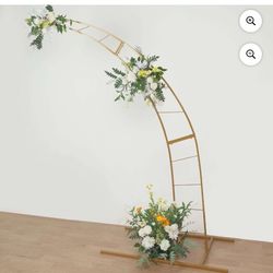 Gold Back Drop Arch 
