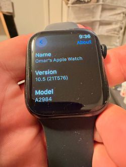 Watch Series 9 (45mm) Midnight Alum / Midnight Band - S / M|64GB