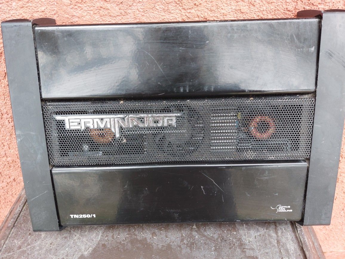 AMPLIFICADOR AMPLIFIER MTX TERMINATOR 250.1 MONO BLOCK GOOD CONDICIÓN ABLO ESPAÑOL 