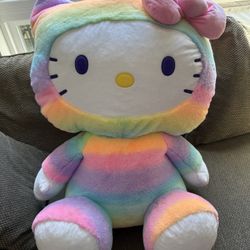 Oversized Hello Kitty Stuffed Plush