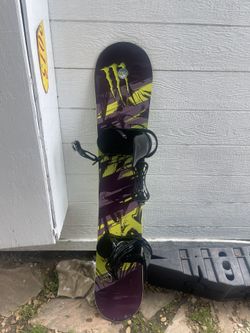 Monster snowboard / cartel Bindings