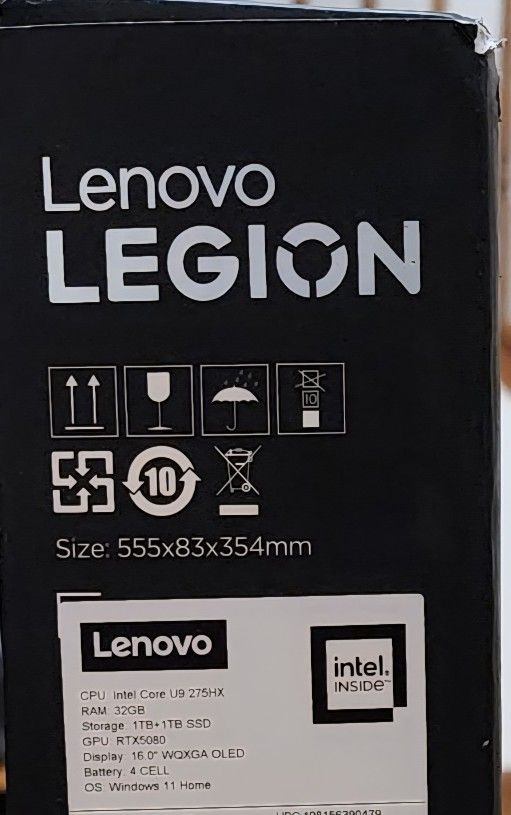 Legion Pro 7i Gen 10 w/ RTX 5080
