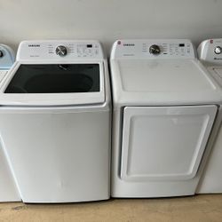 Samsung washer and dryer set new 