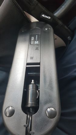 Portable tire pump fix and go brand new