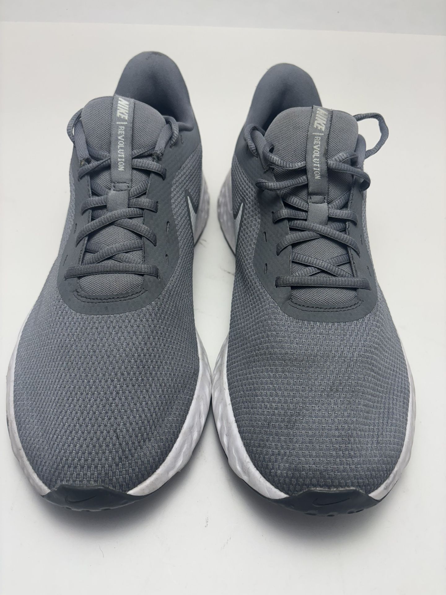 Nike Revolution Cool Grey Sneakers Shoes Mens 12 Running