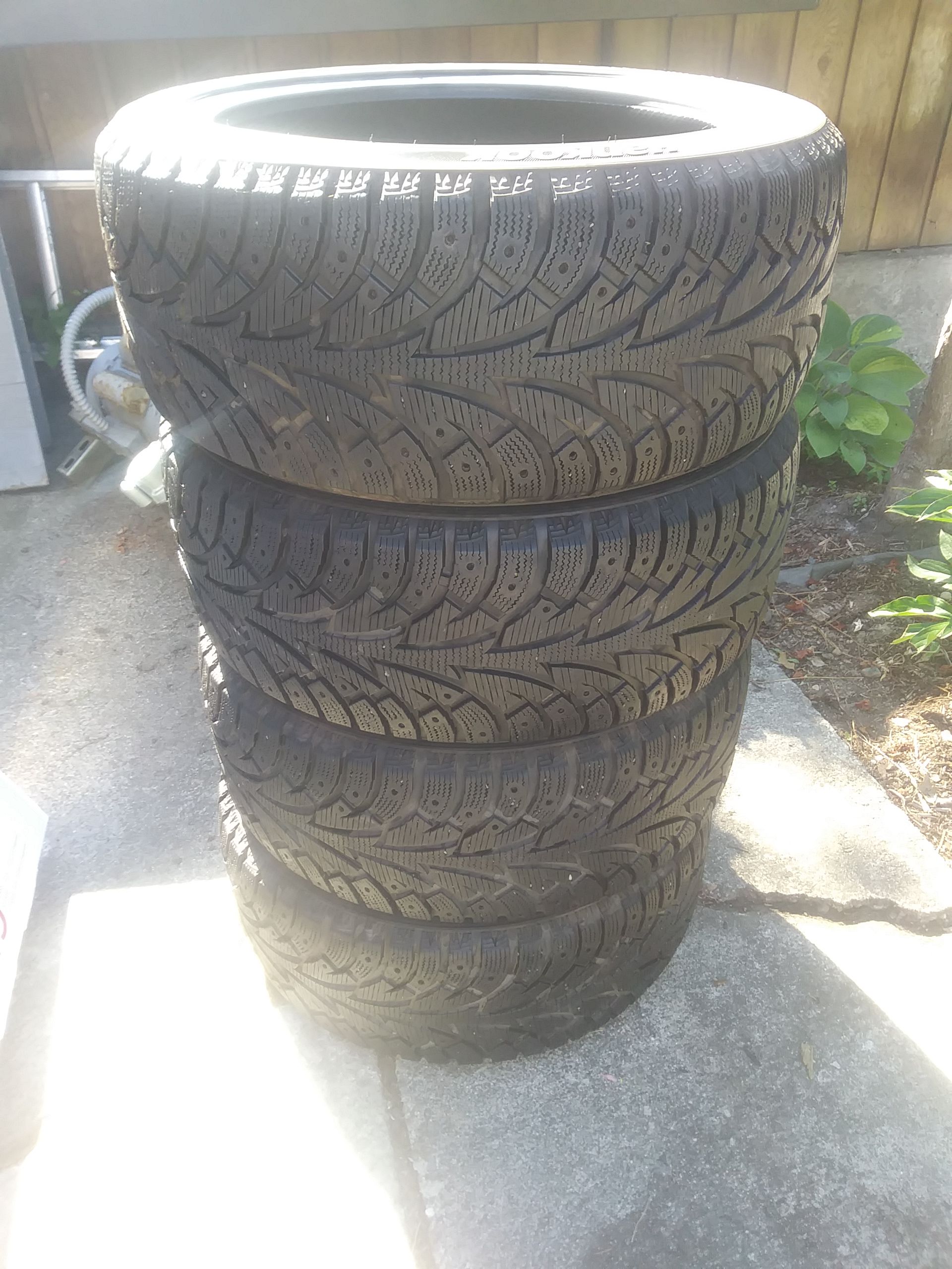 235 R5R17 Destudded Tires Hankook