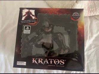 God of War Kratos Bronze Edition Statue GameStop Exclusive