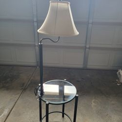 End Table  and Lamp