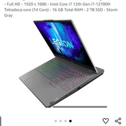 Gaming Laptop Lenovo Legion 5 


