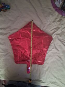 XL LATEX BALLOONS, 3 RED
