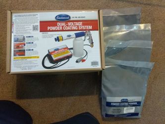 Dual voltage powder coating kit
