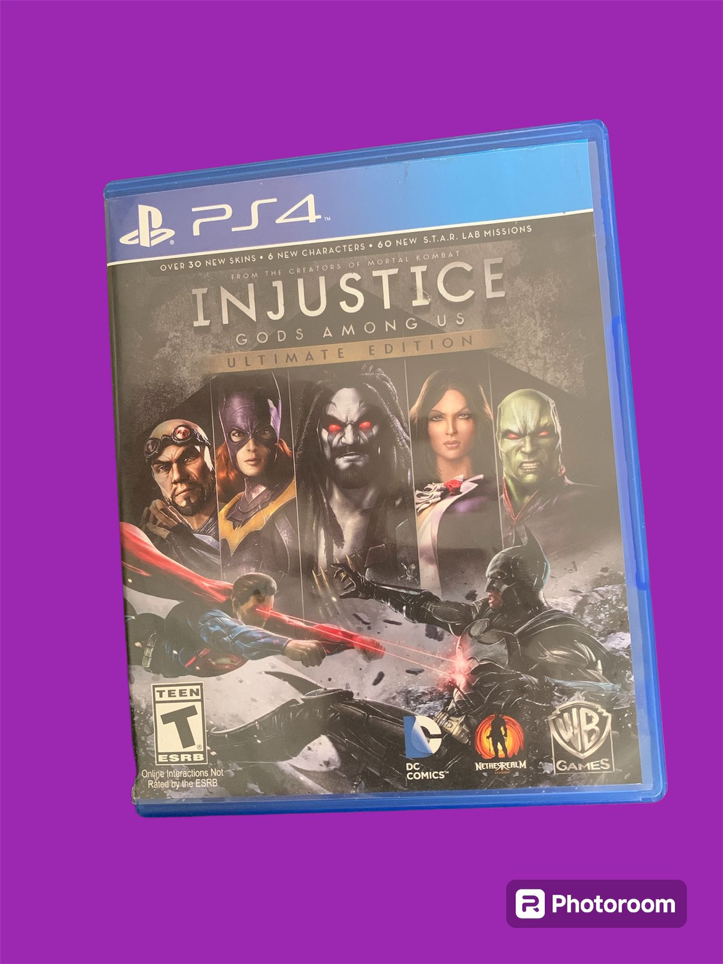 PS4 Game Injustice Gods Amino Us Ultimate  Edition $12