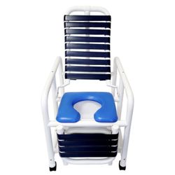 Mor Medical International™ Deluxe Reclining Shower Chair, Footrest, 335 lb. Capacity