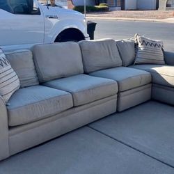 Couch Gray Color $280 Delivered Available Small Fee 