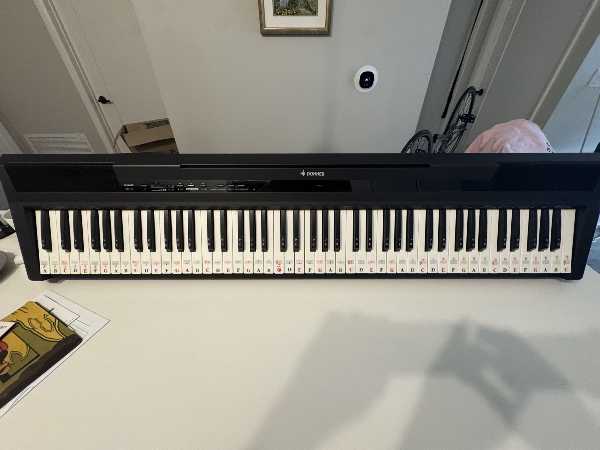 Donner DEP-10 88 Keyboard-- W/pedal