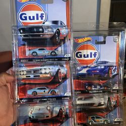 Hotwheels Gulf Set