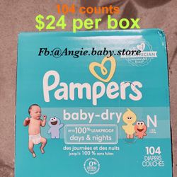 Pamper Baby Dry Newborn 