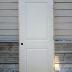 2 White Doors