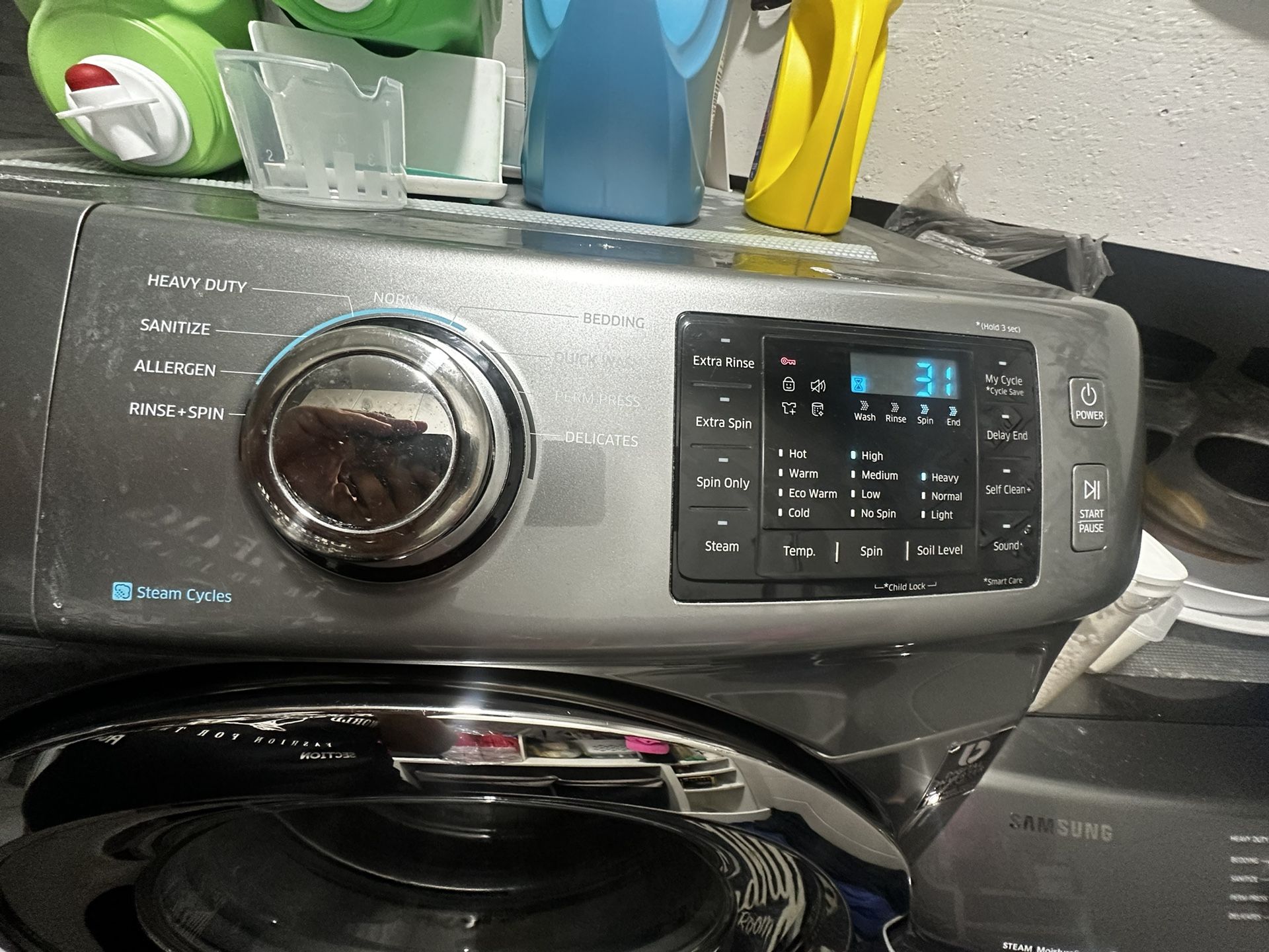 SAMSUNG WASHER AND DRYER